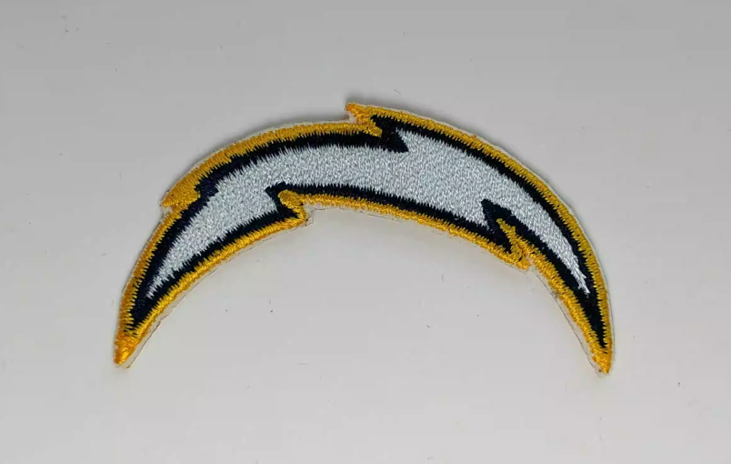 Los Angeles Chargers Logo Iron-on Patch 4cmx7cm